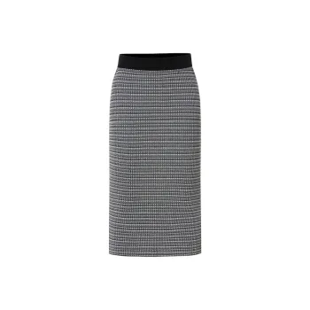 MO&CO Knit Long Skirts Women's Black