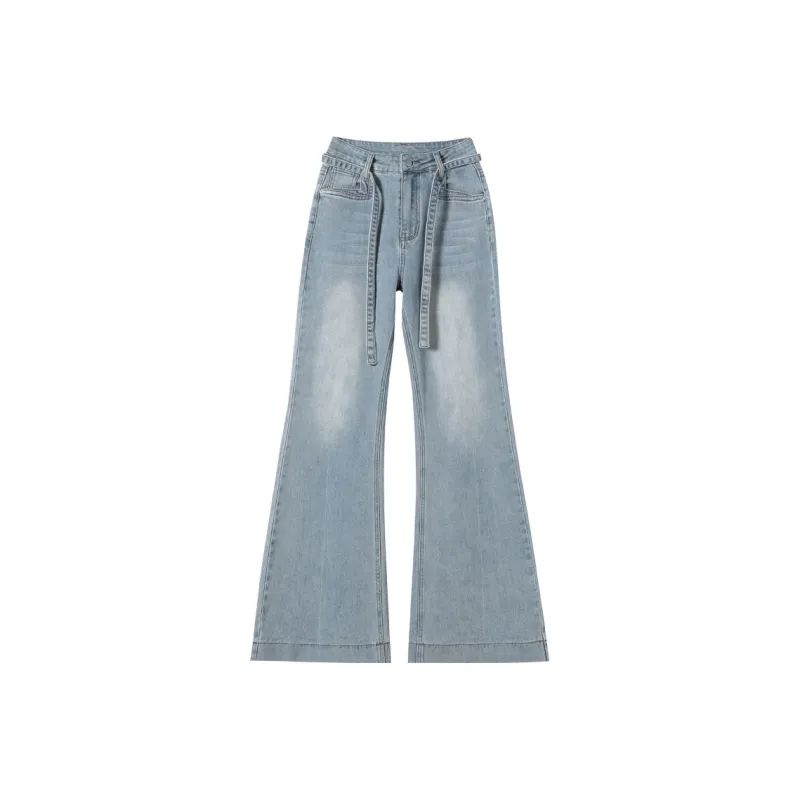 FAWENXIANGZI Jeans Women's Blue-3
