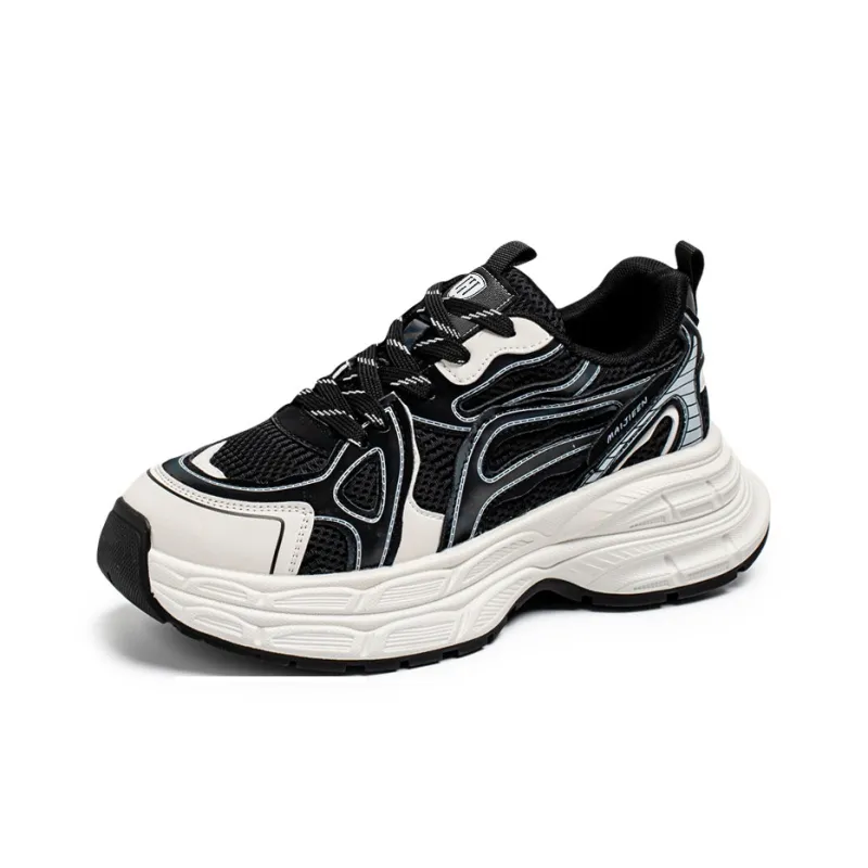 HACKBUTEER Low Top Chunky Sneakers Men's Box Included-6