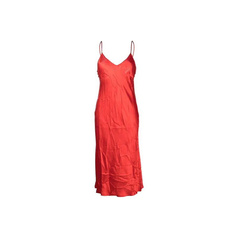 Balenciaga Sleeveless Dresses Women's Red-0
