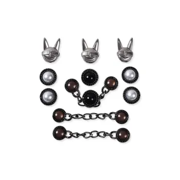 ZUOWEISHIJIA Metal Shoe Buckle Unisex
