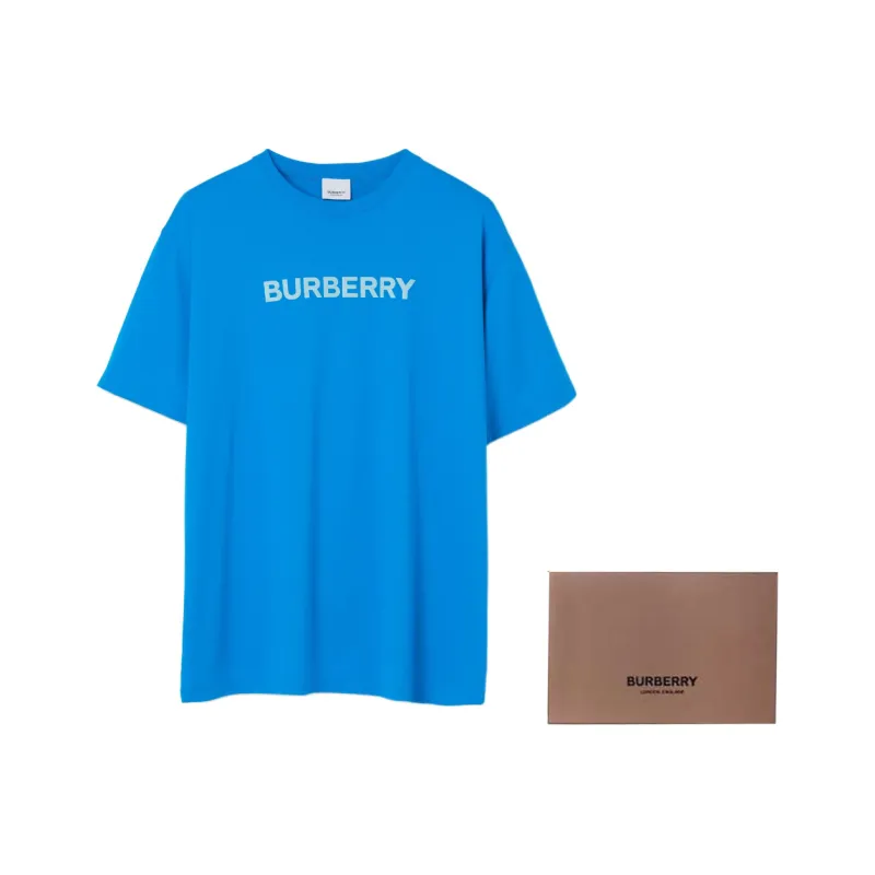 Burberry Jersey Logo T Shirt-7