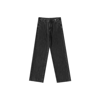 Green Forest Straight Jeans Women's