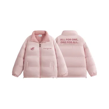 Warrior Ride The Wind Collection Open Ended Smile Collection Puffer Jacket Unisex