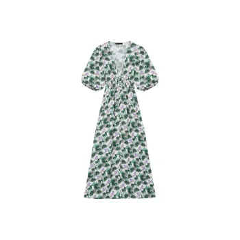 Maje Short-Sleeved Dresses Women's Green