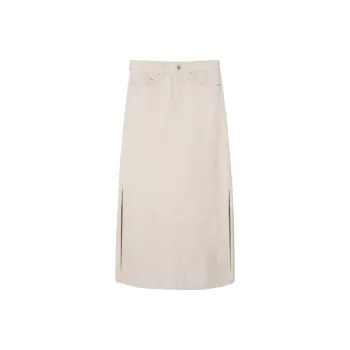 COS Denim Long Skirts Women's Ivory