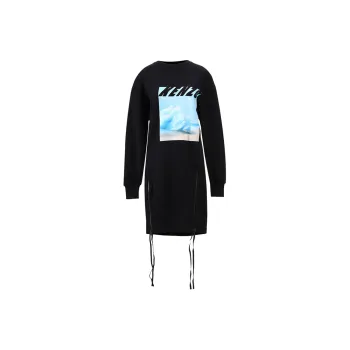 KENZO Long Sleeved Dress Women's Black