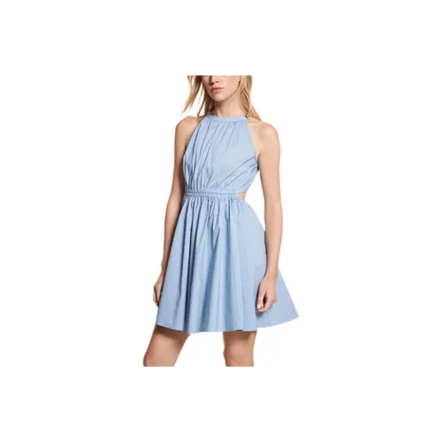 MICHAEL KORS FW22 Sleeveless Dress Women's Light Blue