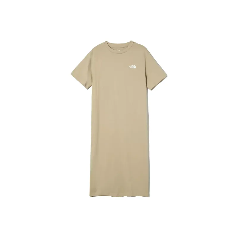 THE NORTH FACE Short Sleeved Dresses Women's Khaki-0