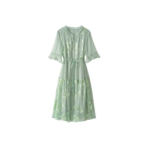 To The West Short Sleeved Dresses Women's
