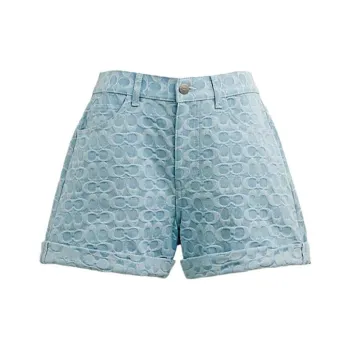 COACH Casual Shorts Women's Blue