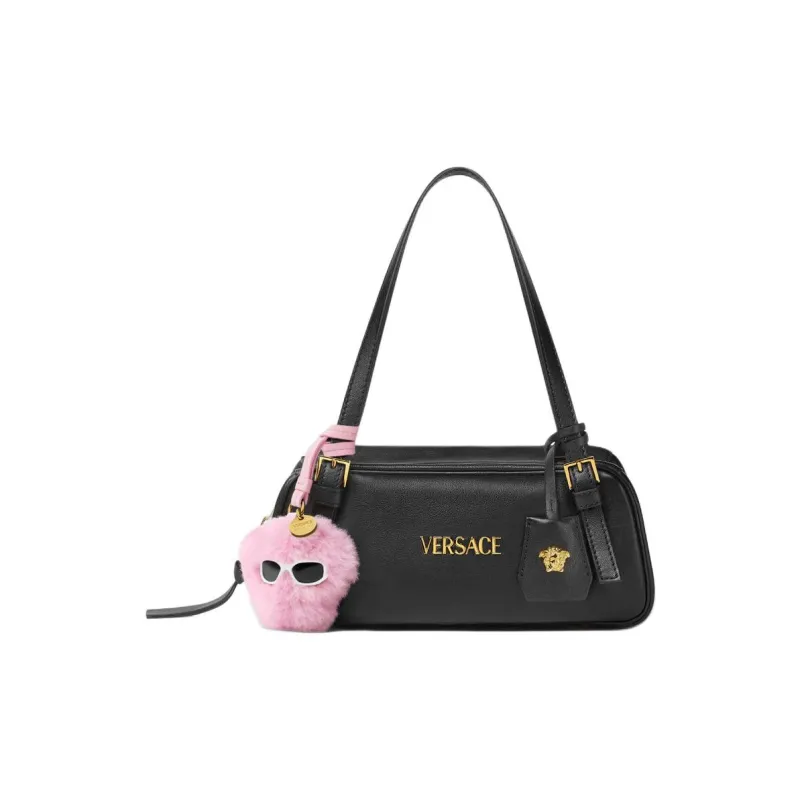 FANSIZHE Medusa Sheepskin Bag Charm Bag Merch Women's Light Pink-3