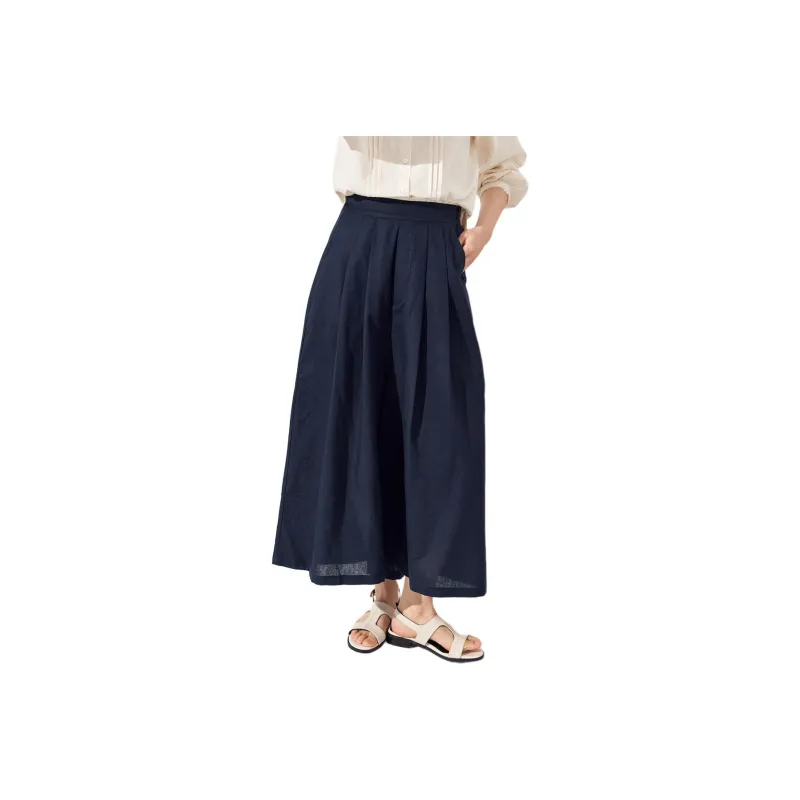 ZIMO Casual Pants Women's Navy Blue-0