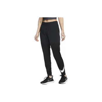 Nike Dri-FIT Swoosh Run Knitted Sports Pants Women's Black