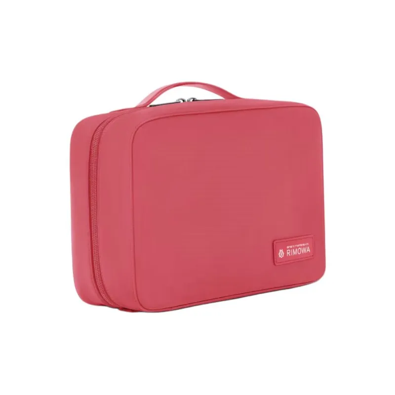 RIMOWA Recycled Nylon Toiletry Bag Women's Garnet Red-1