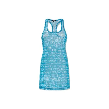 BALMAIN Sleeveless Dresses Women's Blue