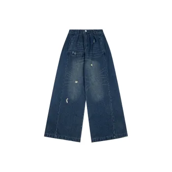 YUZHAOLIN Jeans Unisex Blue