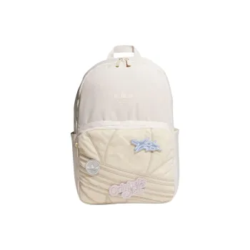Adidas Originals Recycled Polyester Laptop Bag Portable Backpack Unisex White