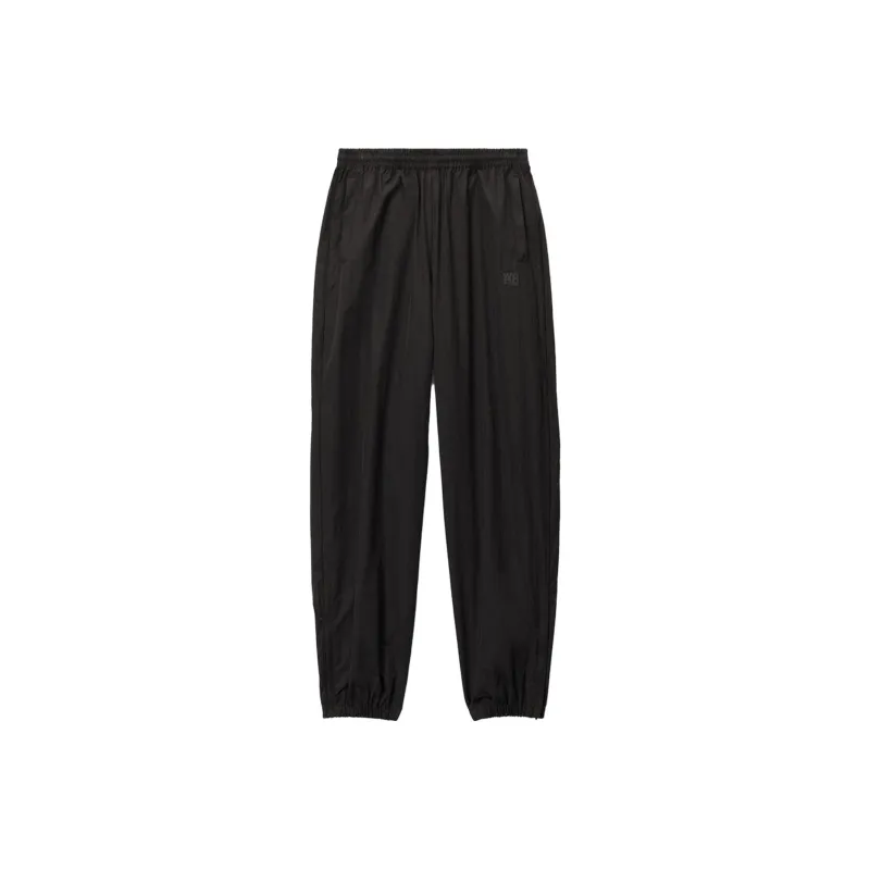 Alexander Wang Logo Printed High Waist Track Shorts-0