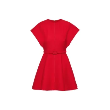 Valentino Sleeveless Dresses Women's Red