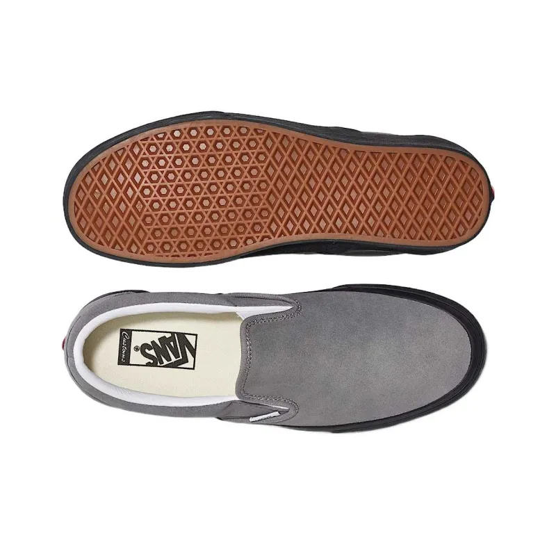 Vans Customs Low Top Skateboard Shoes Unisex Gray-3