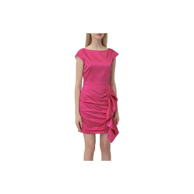 PAROSH Sleeveless Dresses Women's Pink-0
