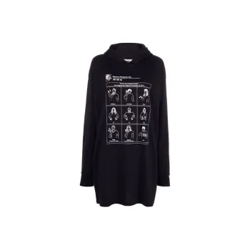 MM6 Maison Margiela Long Sleeved Dresses Women's Black