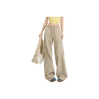 KULAIYA Casual Pants Unisex Tea White