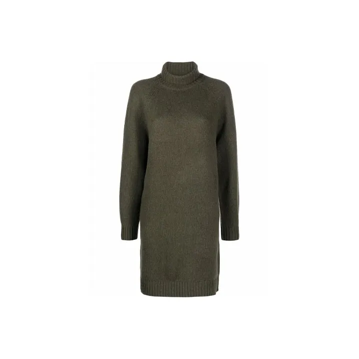 Polo Ralph Lauren Long Sleeved Dress Women's Army Green-0