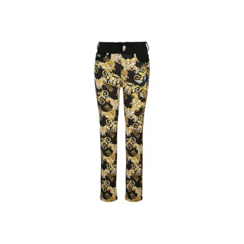 VERSACE JEANS COUTURE Jeans Women's Black Gold