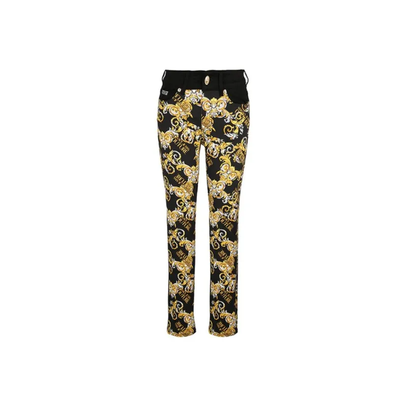 VERSACE JEANS COUTURE Jeans Women's Black Gold-0