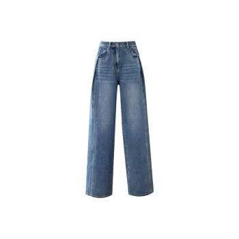 You Cow Me Pants Jeans Women's Blue