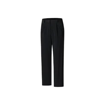 Anta Champion All Weather Series Casual Pants Women's Basic Black