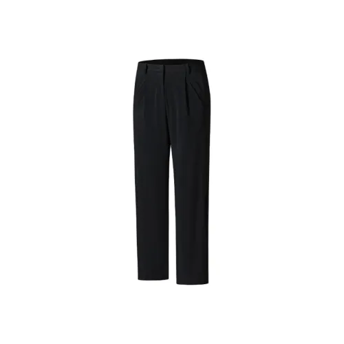 Anta Champion All Weather Series Casual Pants Women's Basic Black