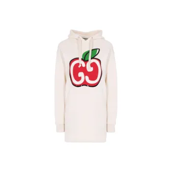 GUCCI Gg Apple Hoodie Dress