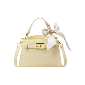 FCTOSSR PU Kelly Bag, Shoulder Bag, Crossbody Bag, Handbag Women's Yellow/Blue/White/Black/Silver