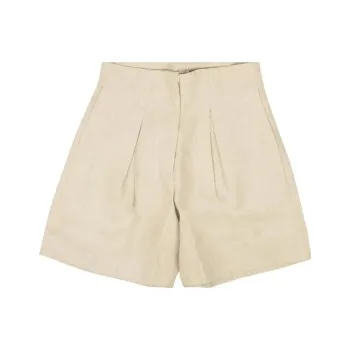 RHUDE Pleated Shorts 'Natural'