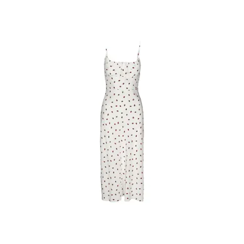 Realisation Par Slip Dresses Women's White Strawberry