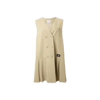 LOFT SHINE Sleeveless Dresses Women's Khaki