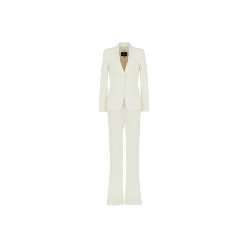 GIORGIO ARMANI Single-Breasted High-Waist Tailored Suit-0