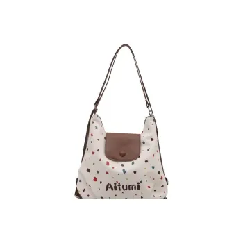 HCXK PU Shoulder Bag Women's White