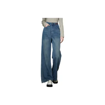 SMEN Jeans Women's Denim Blue