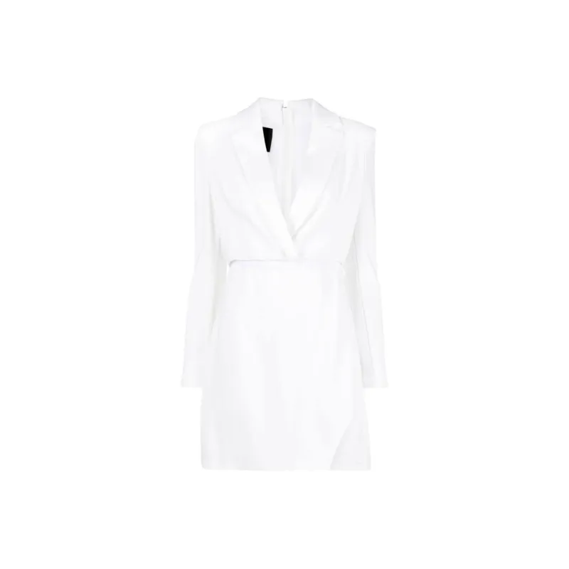 PINKO Long Sleeved Dresses Women's White-0