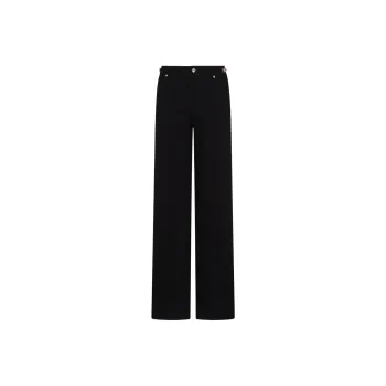 EMPORIO ARMANI J4F High rise Straight leg Comfort denim Jeans