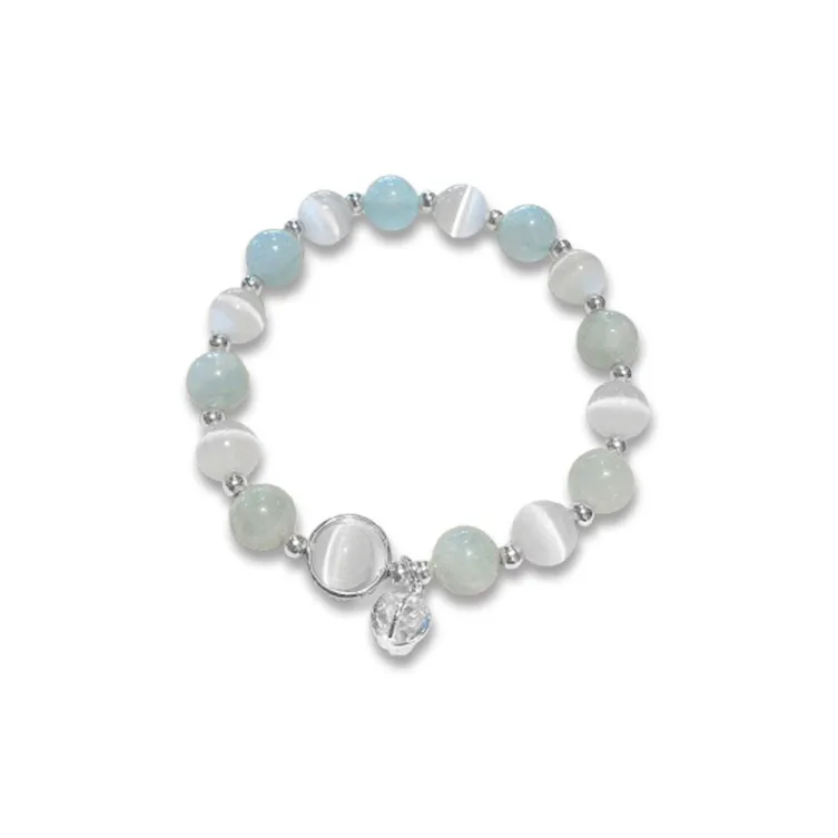 LuluCanaan Glass Cat Eye Bracelets Women's-0