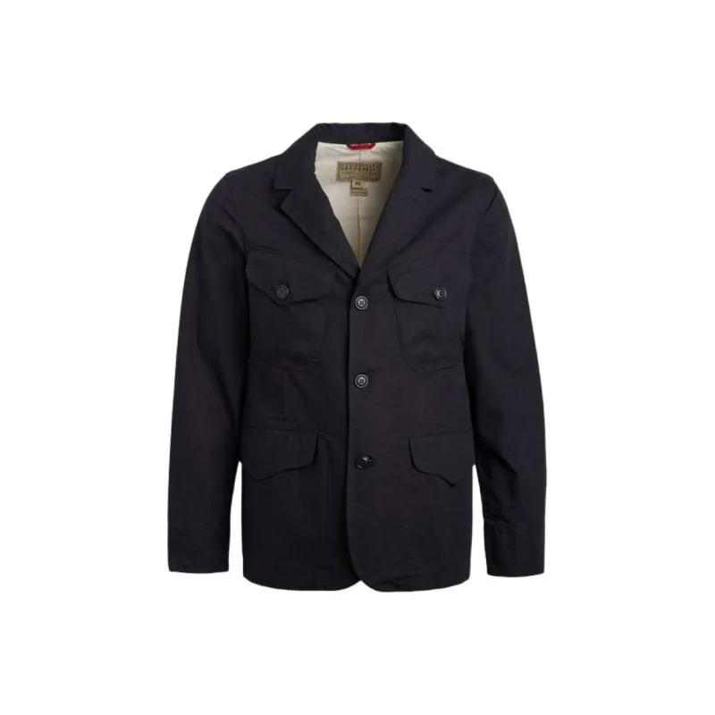 MANIFATTURA CECCARELLI SS25 Bush Jacket Jackets & Coats Men's Marine Blue-0
