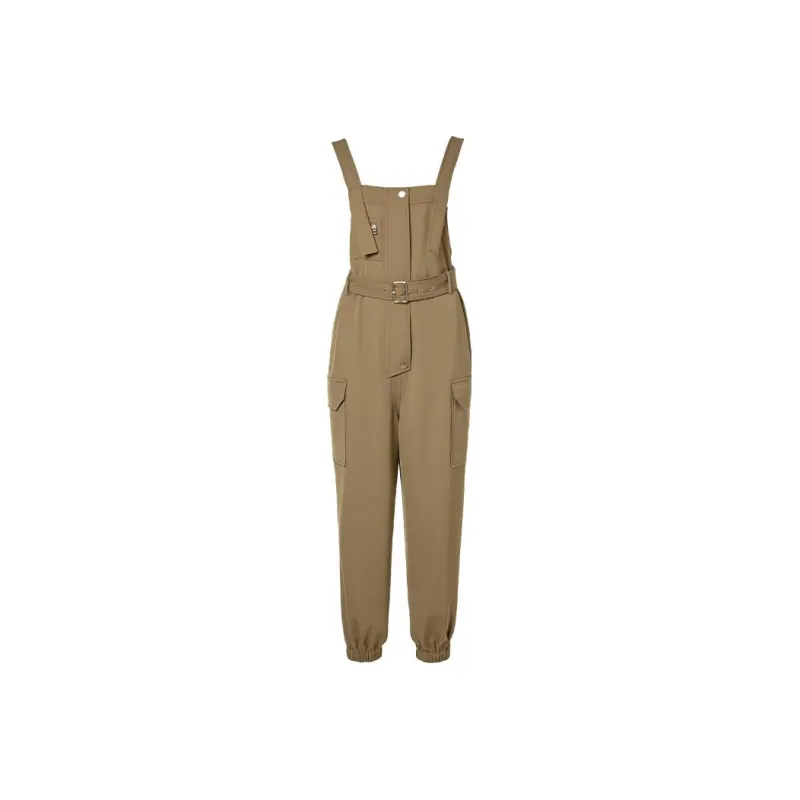 LOFT SHINE Overalls Women's Army Green-0