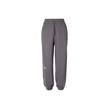 Adidas Knitted Sports Pants Women's Gray