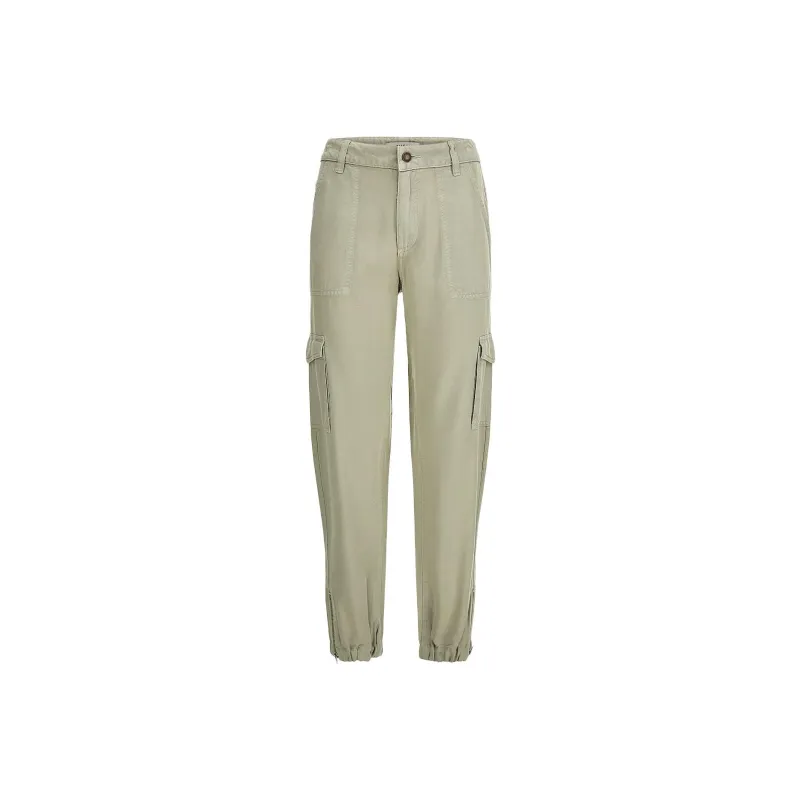 GUESS Cargo Pants Women's Green-0