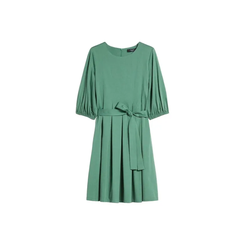 WEEKEND MaxMara Short Sleeved Dresses Women's Grass Green-0